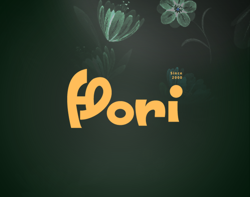 FLORI | Forever Flawless Flowers 3d branding flori flower flowers graphic design logo ui ux