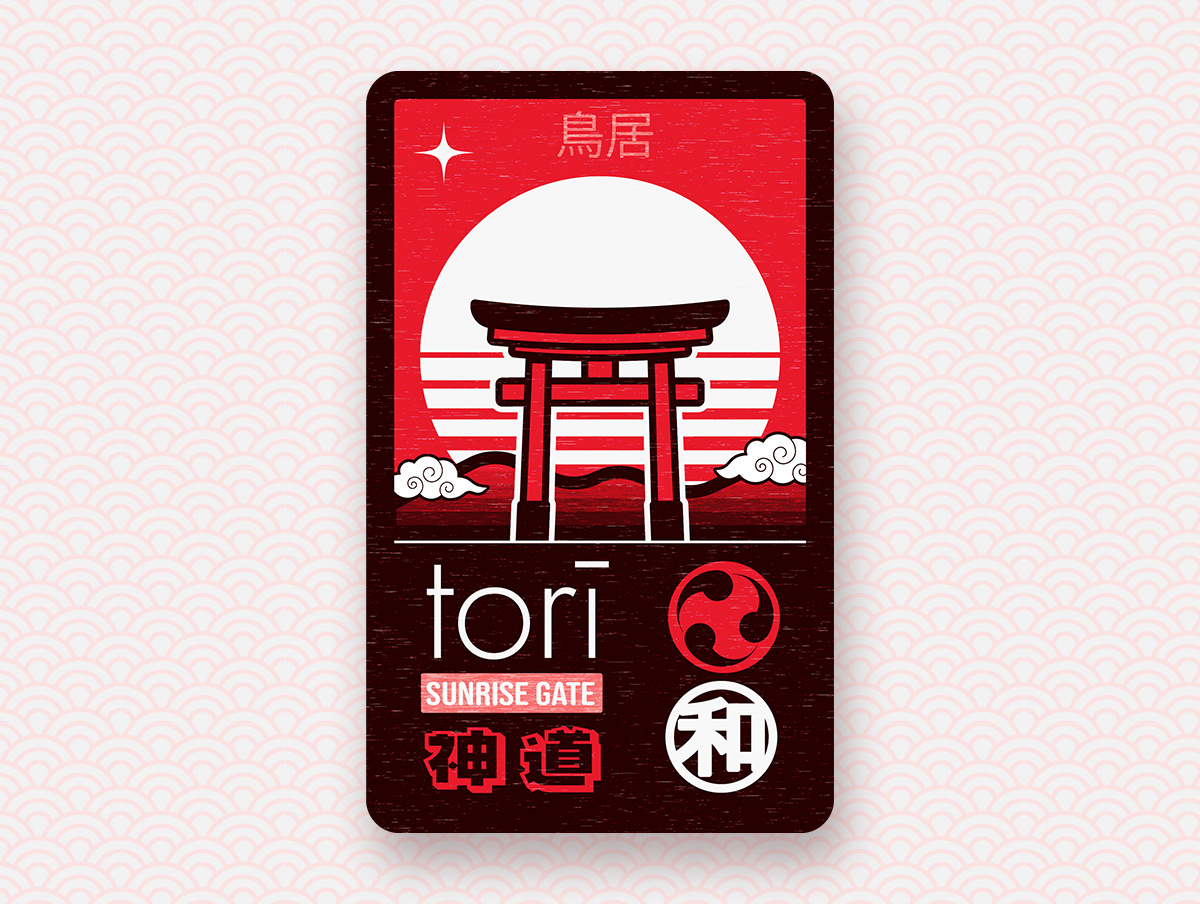 Japan Fragments 🇯🇵 adobe adobeillustrator card fibonacci illustration illustrator japan japanese style vector