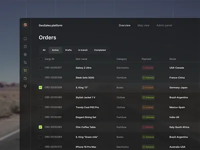 Sales CRM Order Dashboard Design admin dashboard ui analytics dashboard b2b ecommerce b2b saas core app dashboard dashboard client dashboard design dashboard ui modern dashboard order confirmed order management order tracking dashboard phenomenon studio saas dashboard sales crm dashboard sales funnel dashboard sales page savings dashboard web app