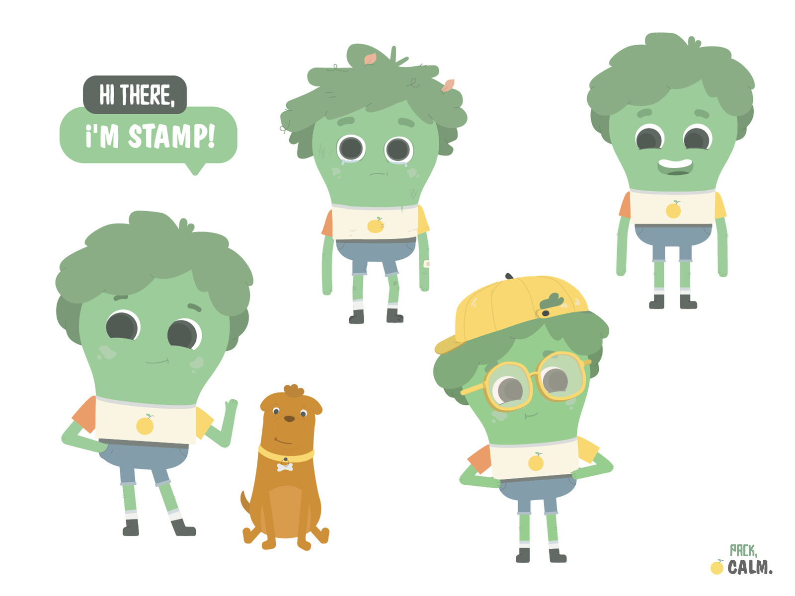 Example of 4   Character Pack For Apps