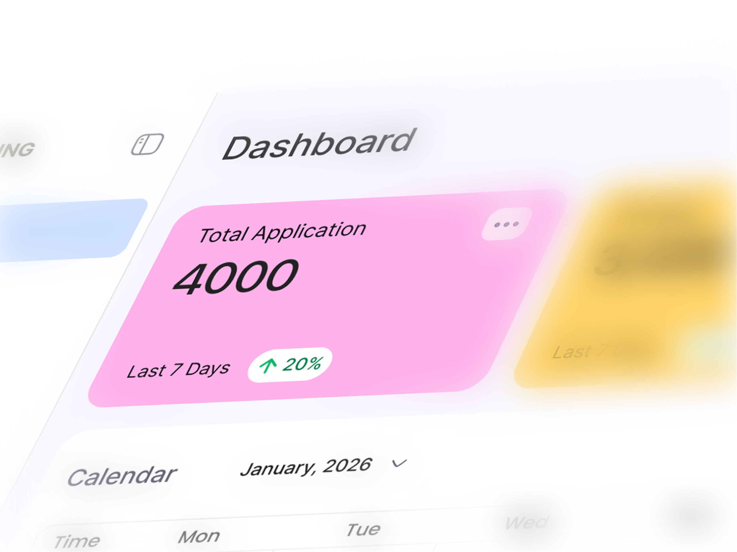 Applicant Tracking System Dashboard — UI/UX Design academic dashboard admin app application tracking dashboard education dashboard interface job listing management system modern ui product product design saas saas dashboard software student management system tracker ui ux web app