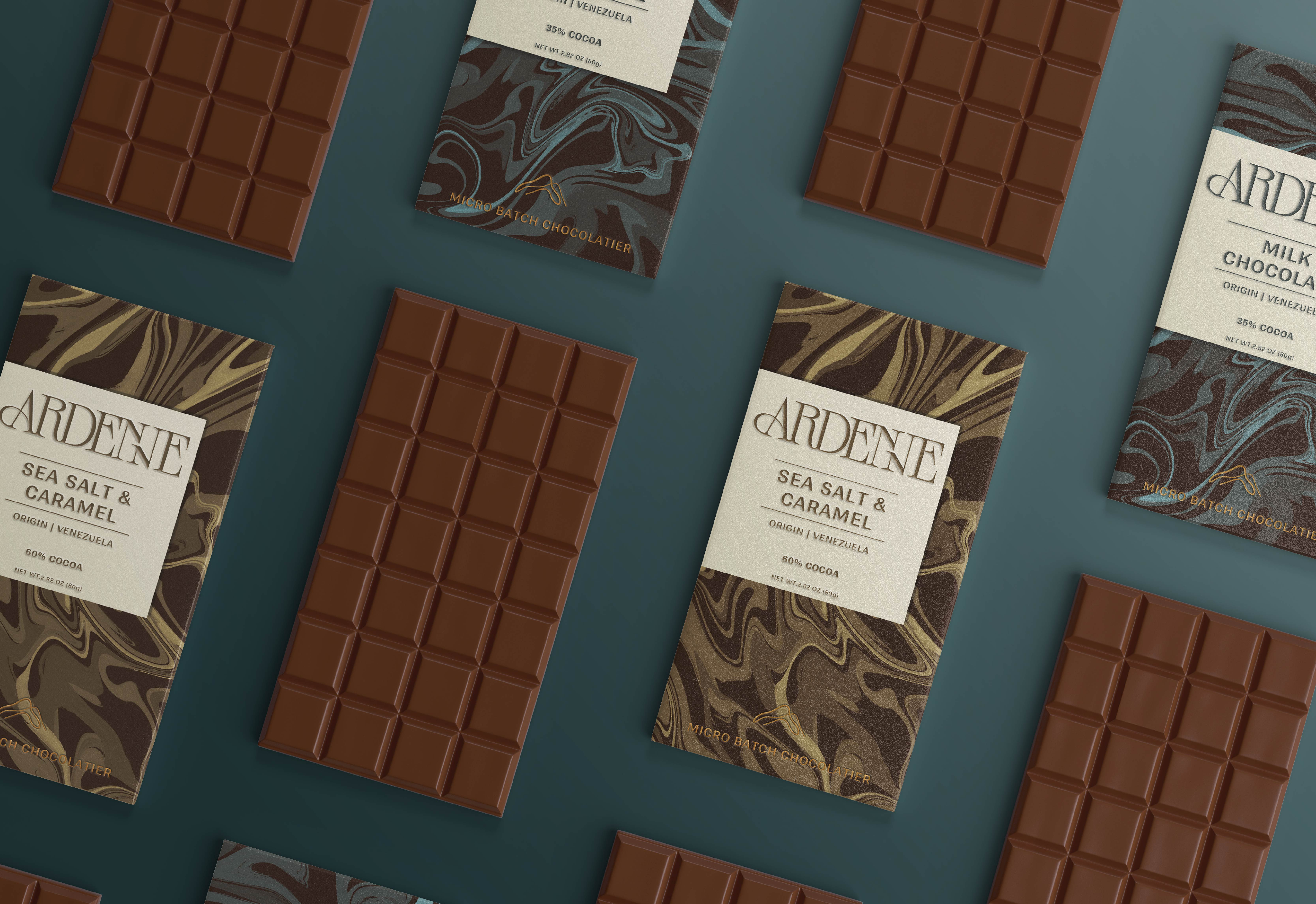 Ardenne - Chocolatier branding & packaging