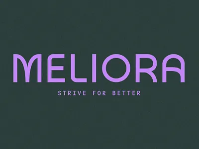 Meliora / Brand Design brand brand design brand designer branding logo logo design logo designer visual identity
