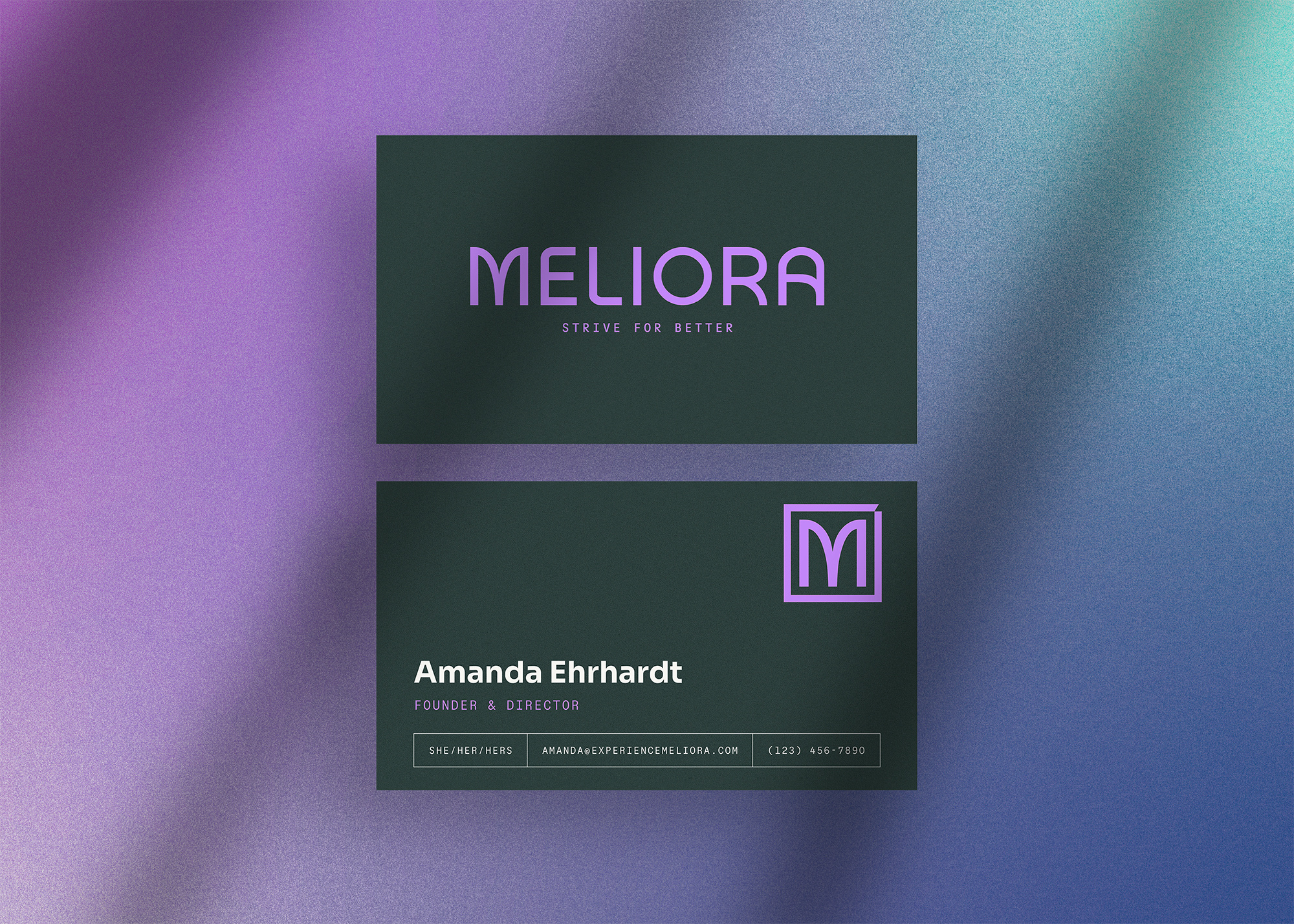 Meliora / Business Card Design