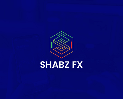 Shabz FX , Forex trade logo app logo brand design branding clean company logo exchange finance logo forex geometric gradient investment logo logodesign minimal modern s letter stock market trading
