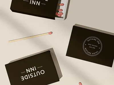 Outside Inn / Brand Design badge design brand collateral brand design brand designer branding collateral design logo logo design outdoor brand visual design visual identity