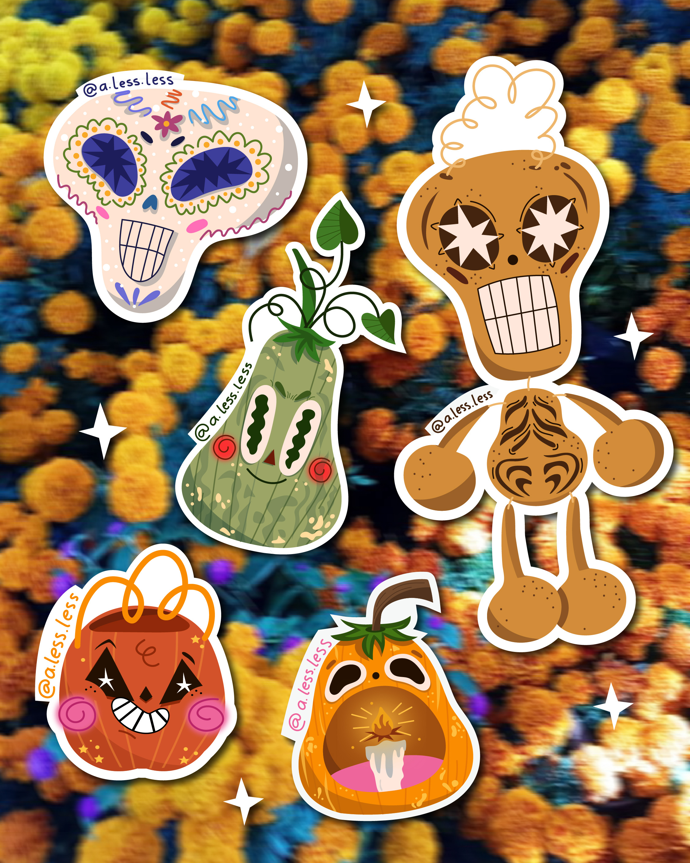 Calacas pueblerinas cartel graphic design illustration illustrator photography sketchbook vector