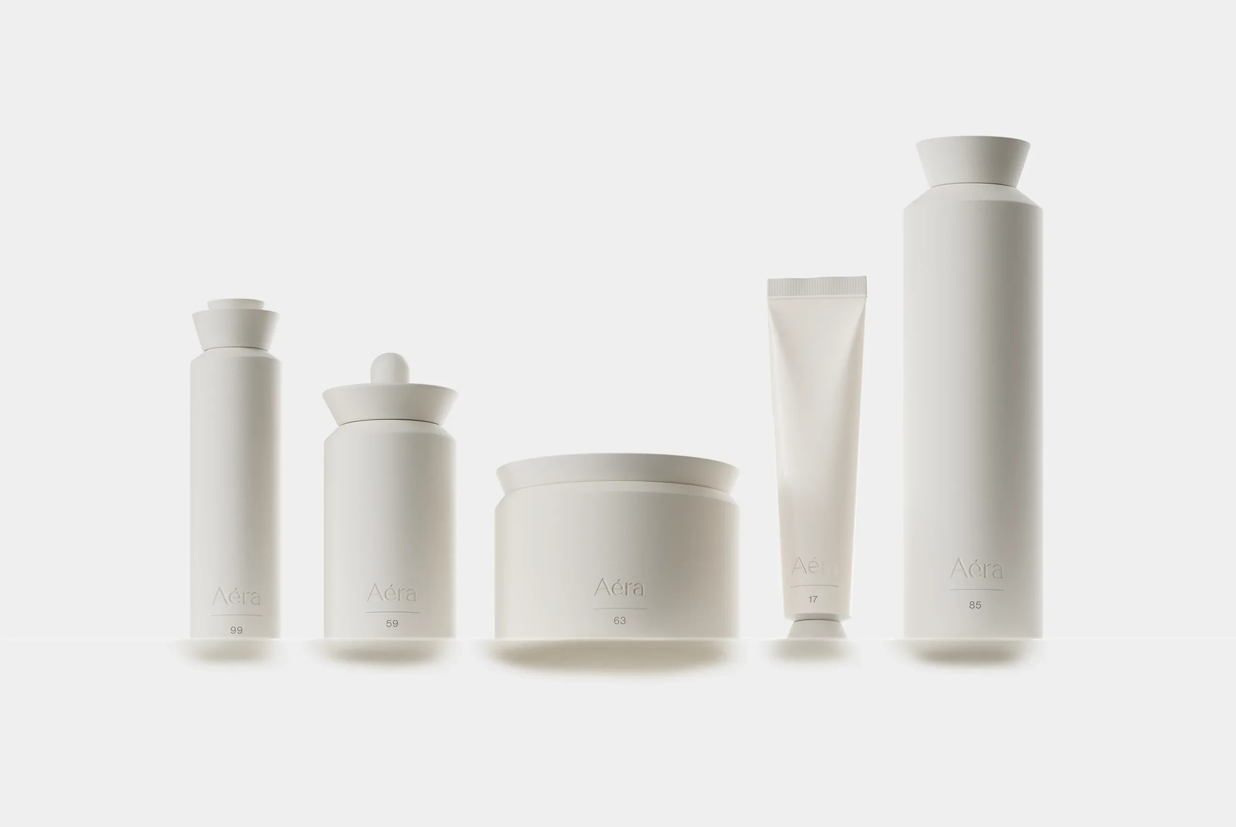 Aera Skincare - Product Design 3d beauty branding bottle design brand identity branding clean design cosmetics packaging editorial graphic design label design minimal modern packaging packaging packaging design premium branding product design skin care design skincare skincare product visual identity