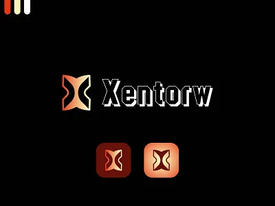 Xentorw logo app icon app logo brand logo branding fintech logo icon identity logo logo design logo designer logos software logo startup company tech logo technology logo x x letter logo x logo x technology xentorw
