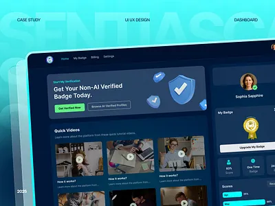 Next-Gen AI Marketing Dashboard ai landing marketing mobile product design ui ux web design website