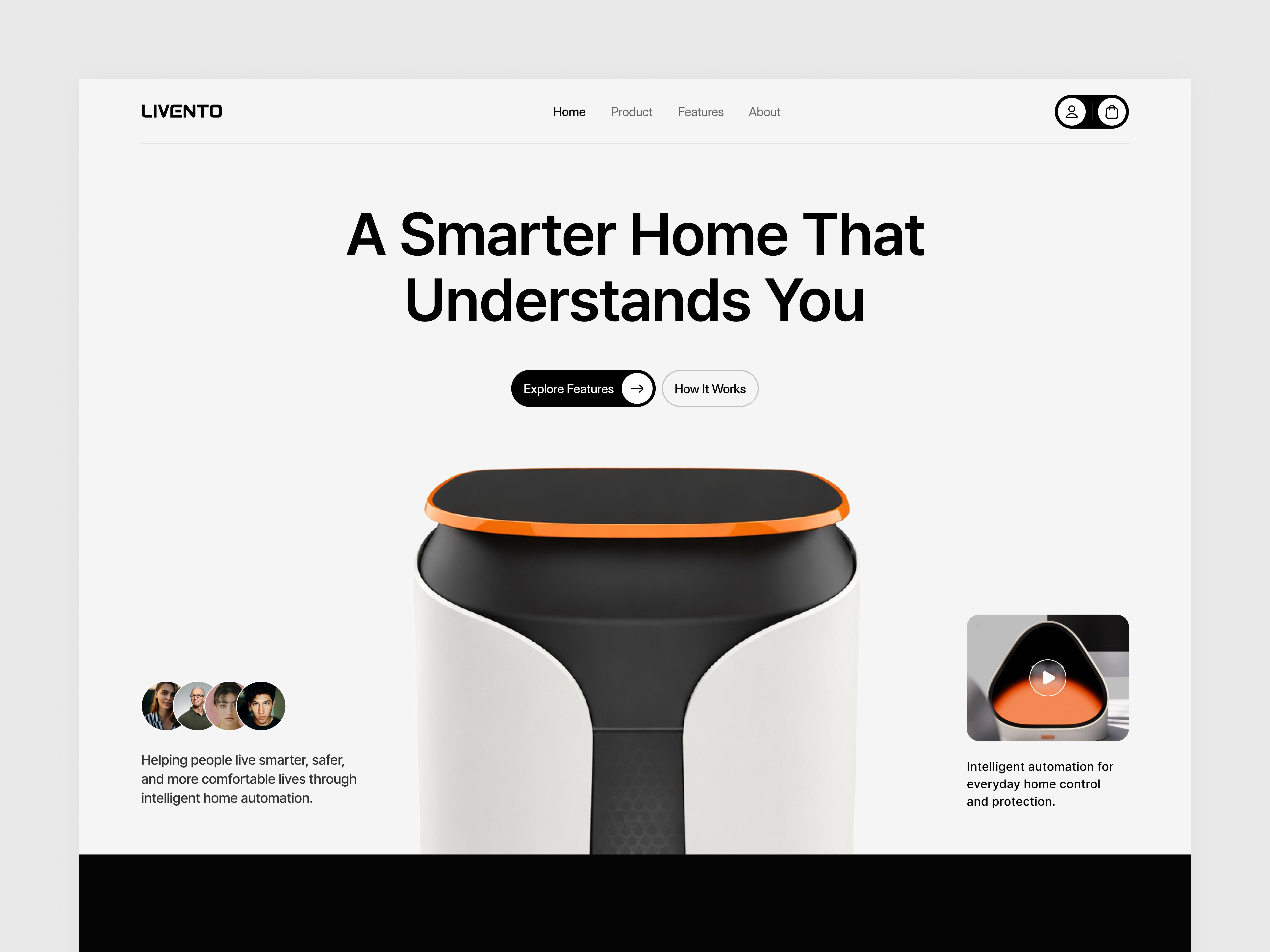 Example of Luxurious Responsive UI UX Website Design