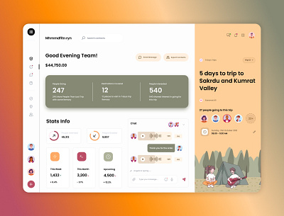 Dashboard - Staycation dashboard design graphic design staycation ui uiux ux web app