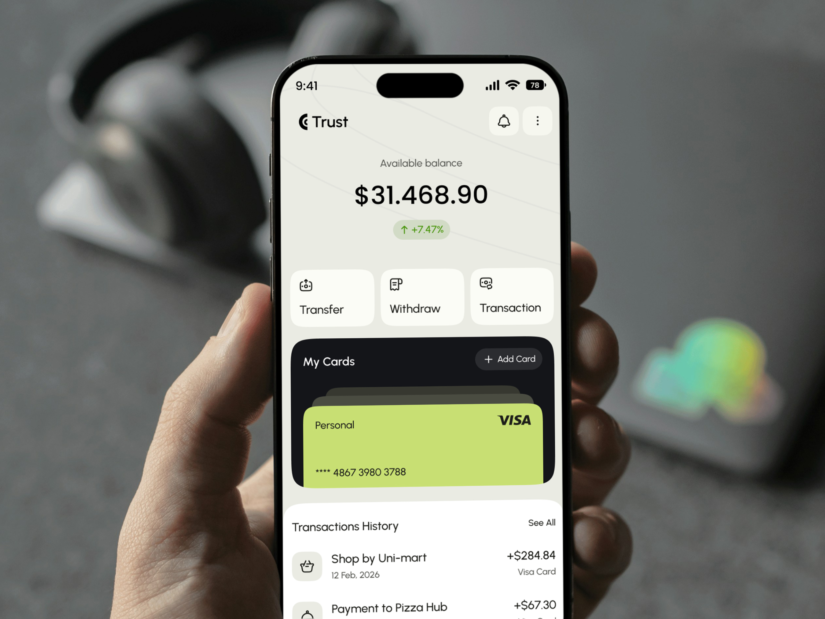 Finance Management Mobile App UI/UX app ui b2b bank clean e wallet emoney finance fintech ios mobile mobile app money transfer online wallet payment saas startup transactions