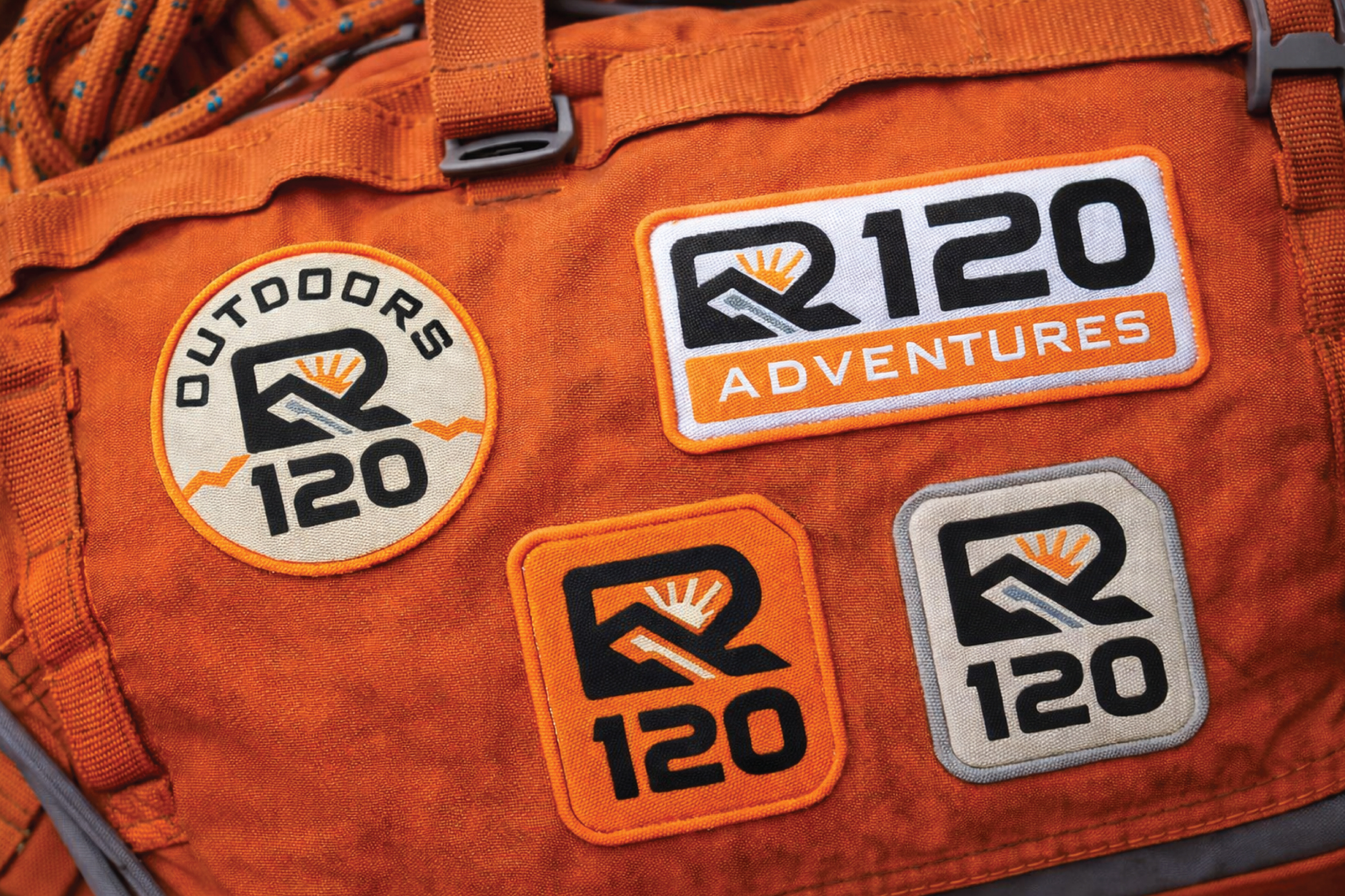 Example of Branding - R120 Outdoors Badge System