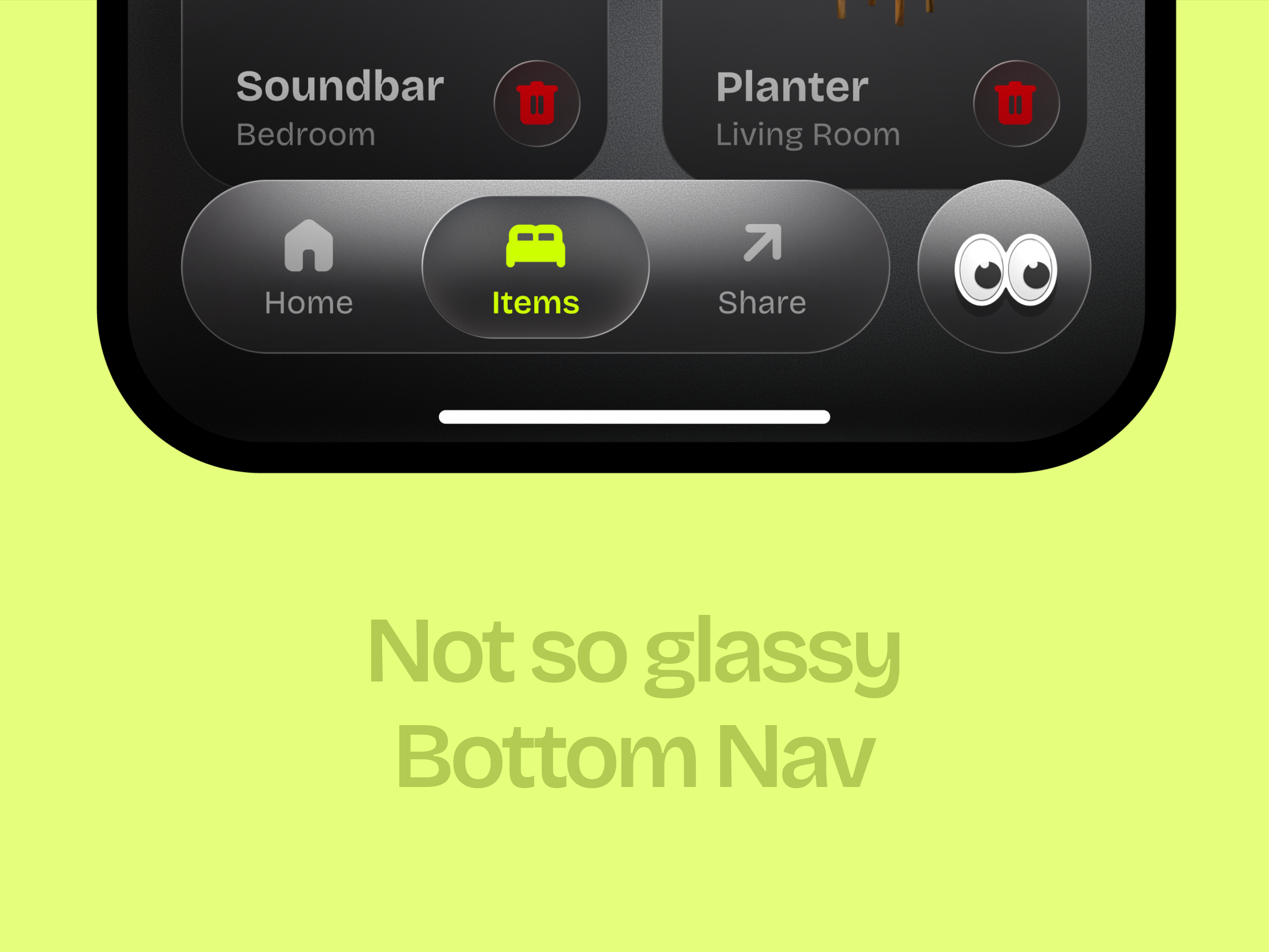 Liquid Glass Bottom Nav app design apple bottom nav branding interaction design ios liquid glass ui ux visual design