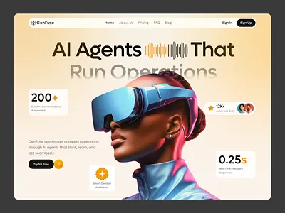 Next-Gen AI Automation Website ai ai app ai builder ai chatbot ai futuristic website ai website ai website builder artificial intelligence chatgpt creative landing page cyber punk designinspiration futuristic ai homepage design service ui web app design web platform web3