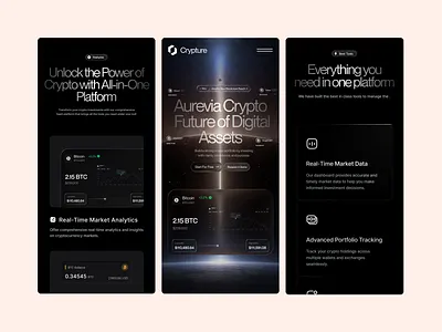 Modern Crypto Platform Mobile App UI/UX 3d animation branding design figma graphic design illustration logo motion graphics ui uiux ux web design