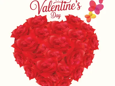 Luxury Valentine’s Day Poster Design 2026 3d creative layout love poster luxury design modern poster print template red theme romantic design social media design typography valentine