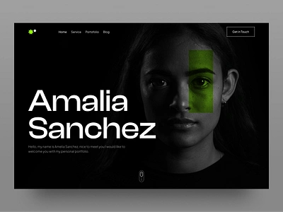 Personal Portfolio Landing Page creative cv developer development freelencer homepage landing page personal personal portfolio portfolio resume ui uiux web design website