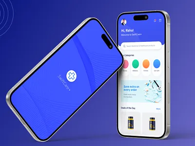 SwiftCare+ 💙 | Modern Medical E-Commerce Mobile App UI app ui checkout flow clean ui ecommerce app fintech ui health tech healthcare app medical app medicine app mobile app design mobile ui onboarding design online pharmacy otp verification pharmacy app product design startup app telemedicine app ui design ux design