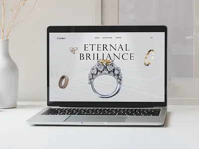 CARTIER — Luxury Jewelry & Timeless Elegance Website branding fashion graphic design ui website