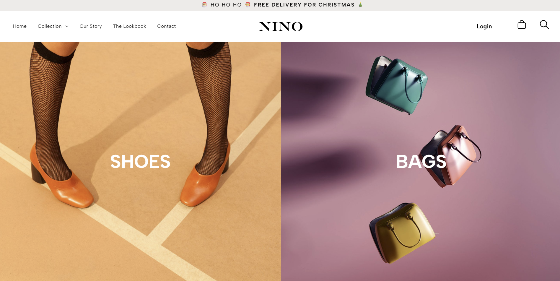 NINO E-Com Website