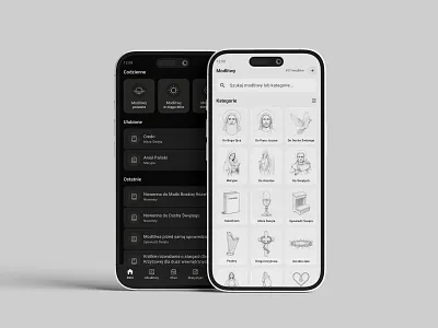 Prayer Book Mobile App UI Design android app book catholic mobile prayer religion ui ux