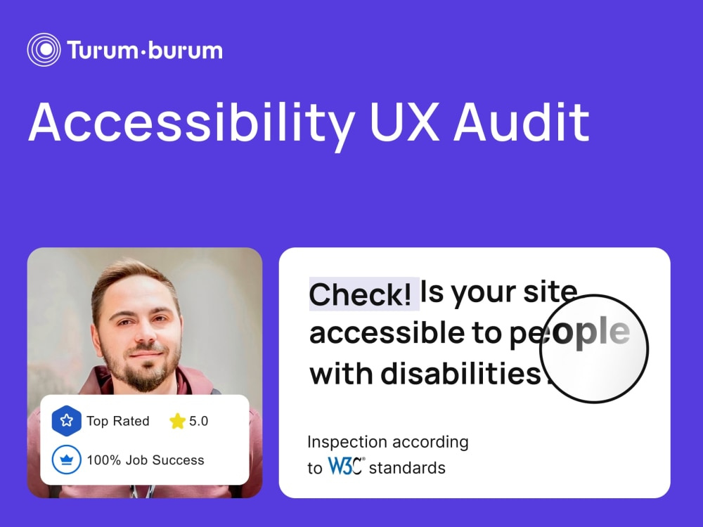 Example of Accessibility UX Audit