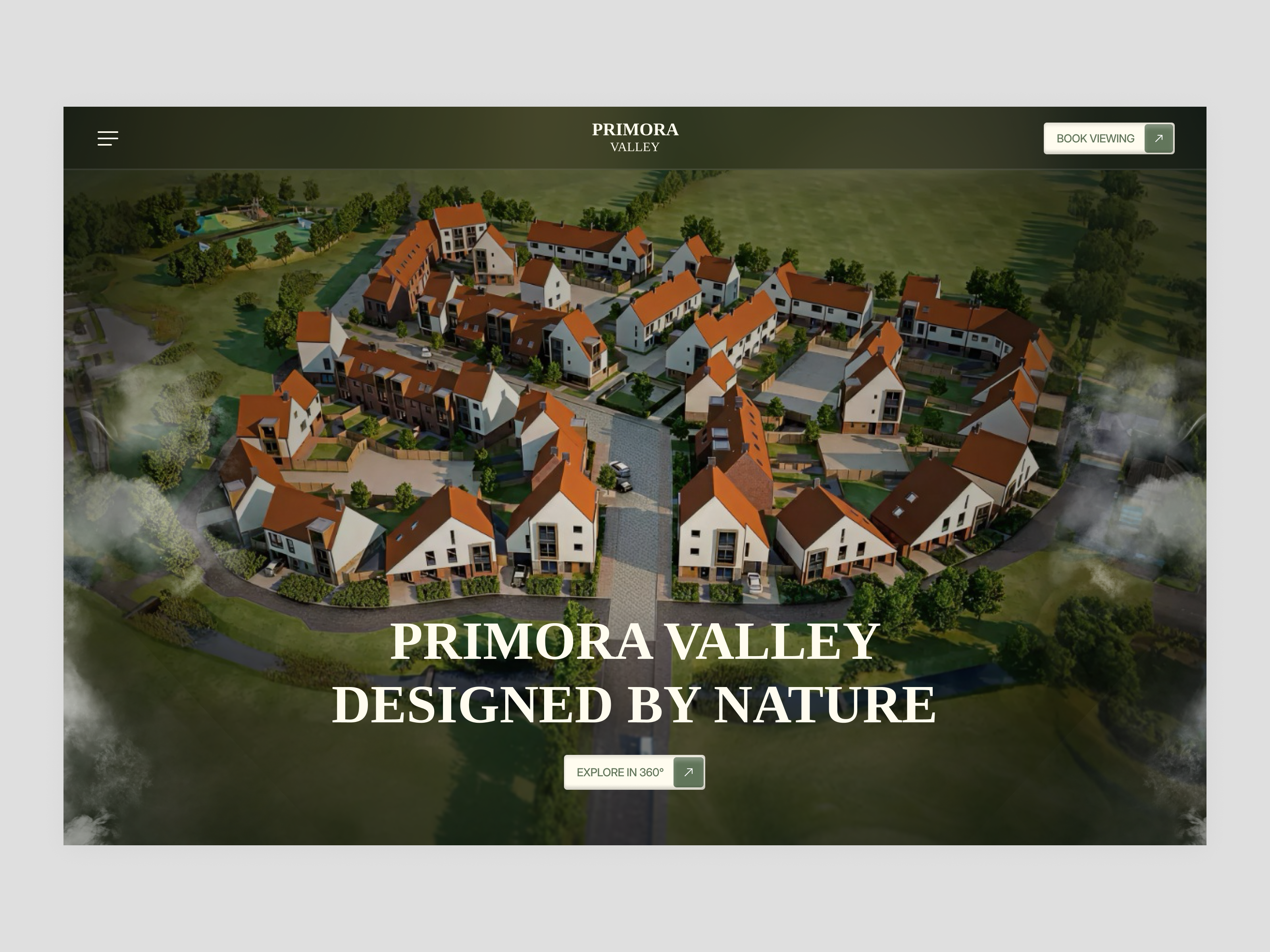 Example of Real Estate & Interior Website Design