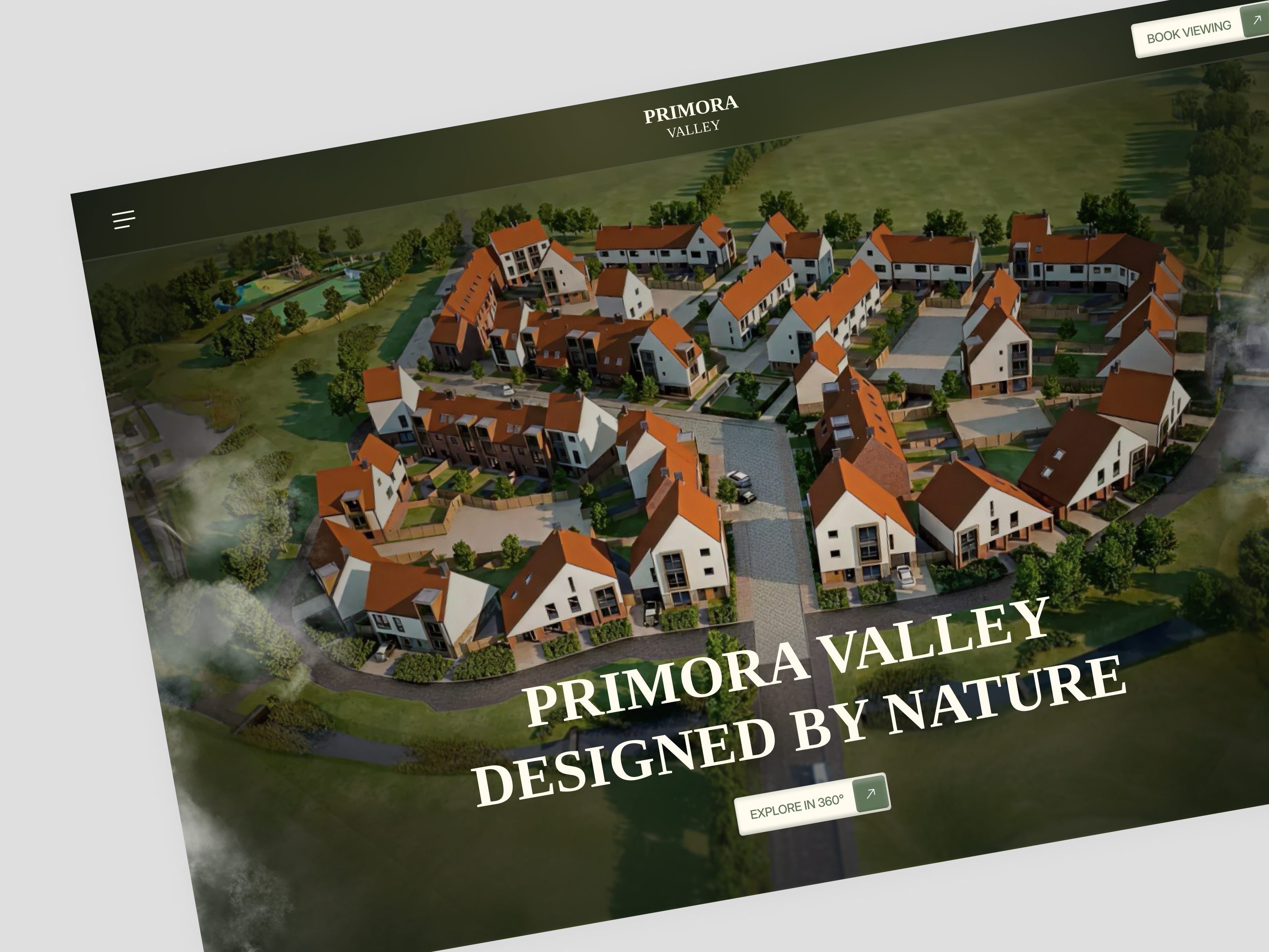 Example of Real Estate & Interior Website Design