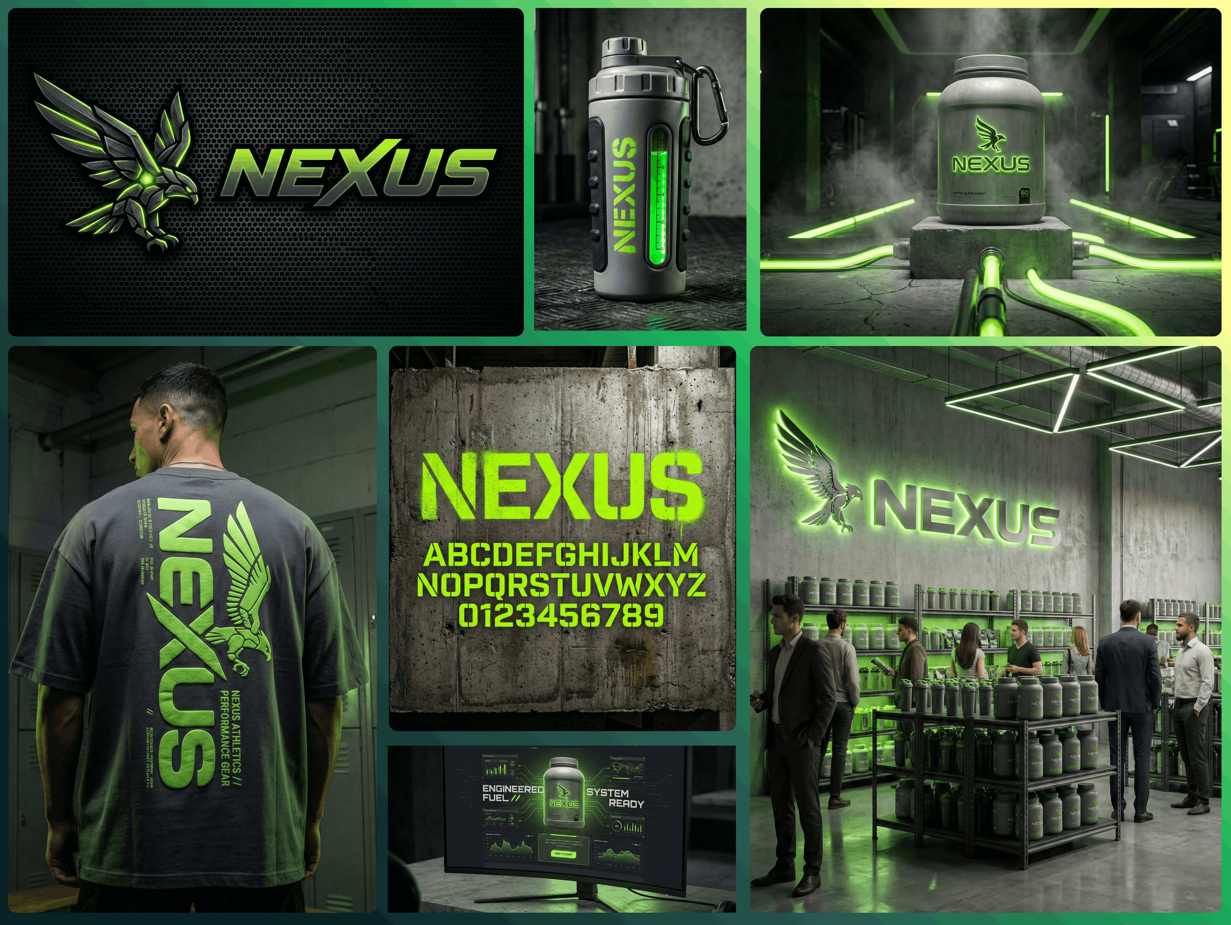 Example of Premium Brand Identity System & Strategy