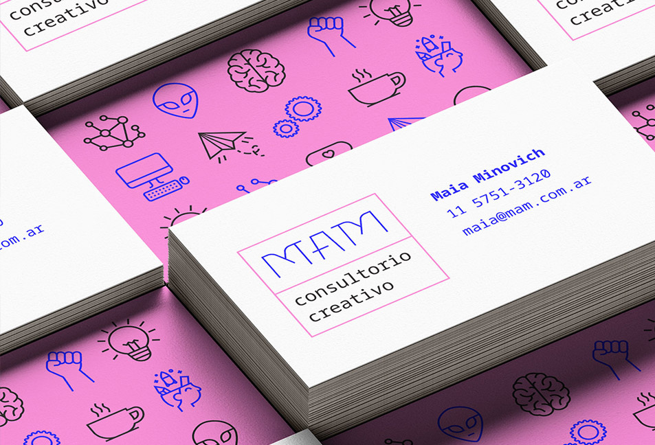 MAM - Consultorio Creativo branding logo