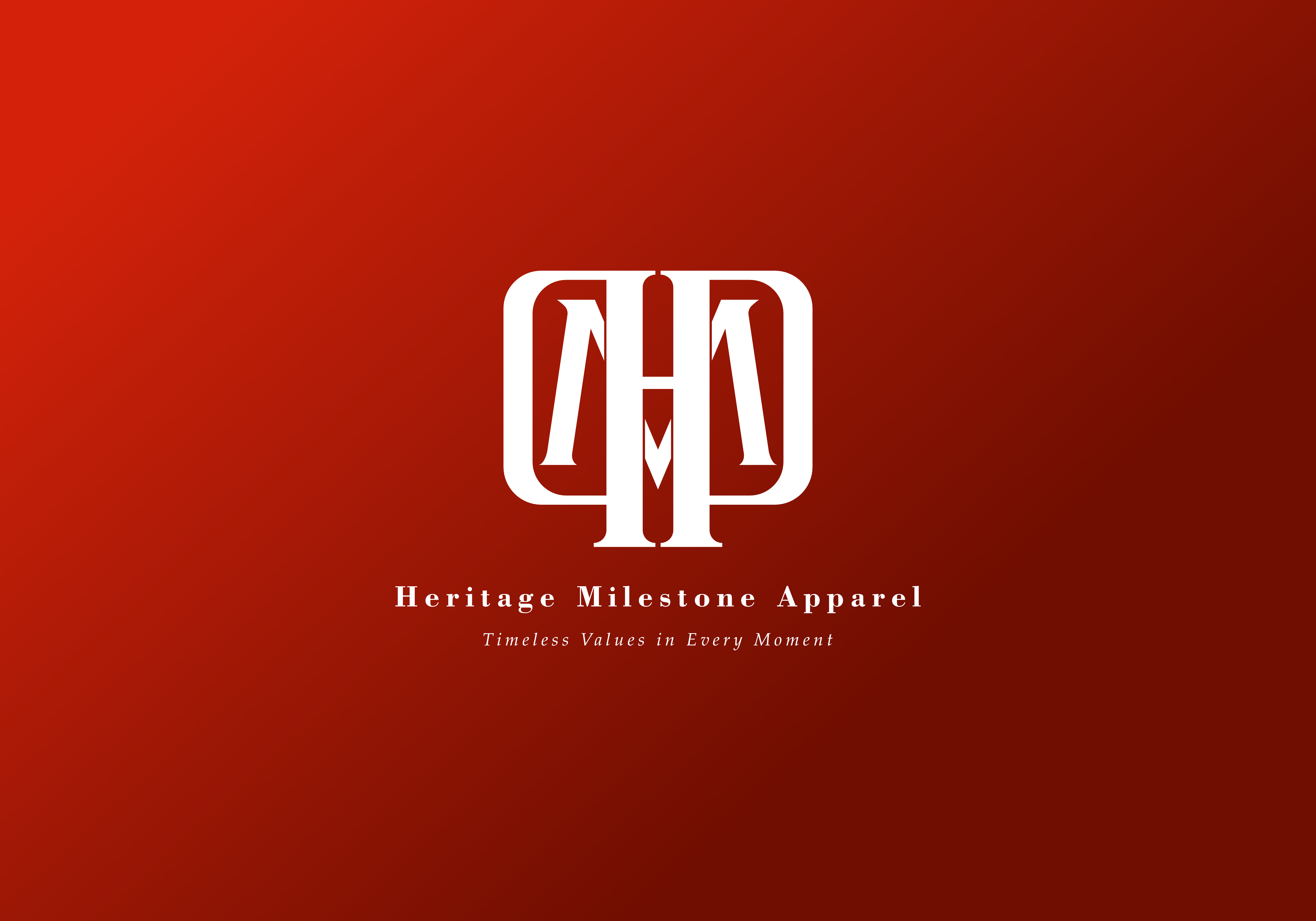 HERITAGE MILESTONE APPAREL LOGO BRANDING animation apparellogo branding clothinglogo design fawfirmlogo graphic design gymlogo illustration logo tattoologo typography ui ux vector