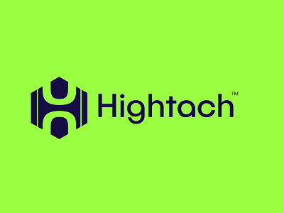 Hightach Logo Design - Unused app logo branding business logo design flat graphic design hletter illustration logo logo designer logos modernlogo motion graphics teach technology logo trendy logo vector