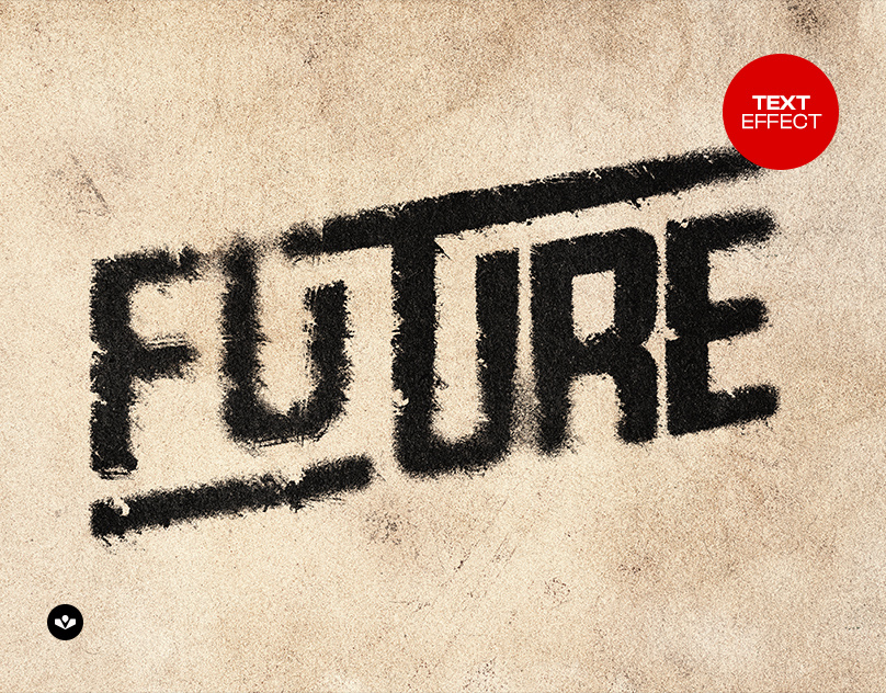 Smudged Print Text Effect design effect graphic design photoshop scan smudged solasome template text