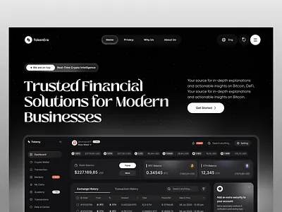 Crypto and exchange web ui design blockchain crypto crypto market crypto plarform crypto platform crypto trading crypto wallet crypto web cryptocurrency design ethereum exchange finance finance website fintech ui ux web web design website