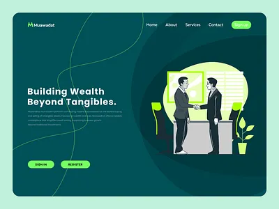 Muawadat — Complete Brand Identity & Web Design brand identity brand strategy branding branding project corporate branding digital brand illustration logo logo design logo designer morden branding startup branding uiuxdesign visual identity web design