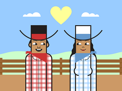 Howdy, Valentine's Day! illustraion illustration illustration art illustration digital illustrations minimalist seattle