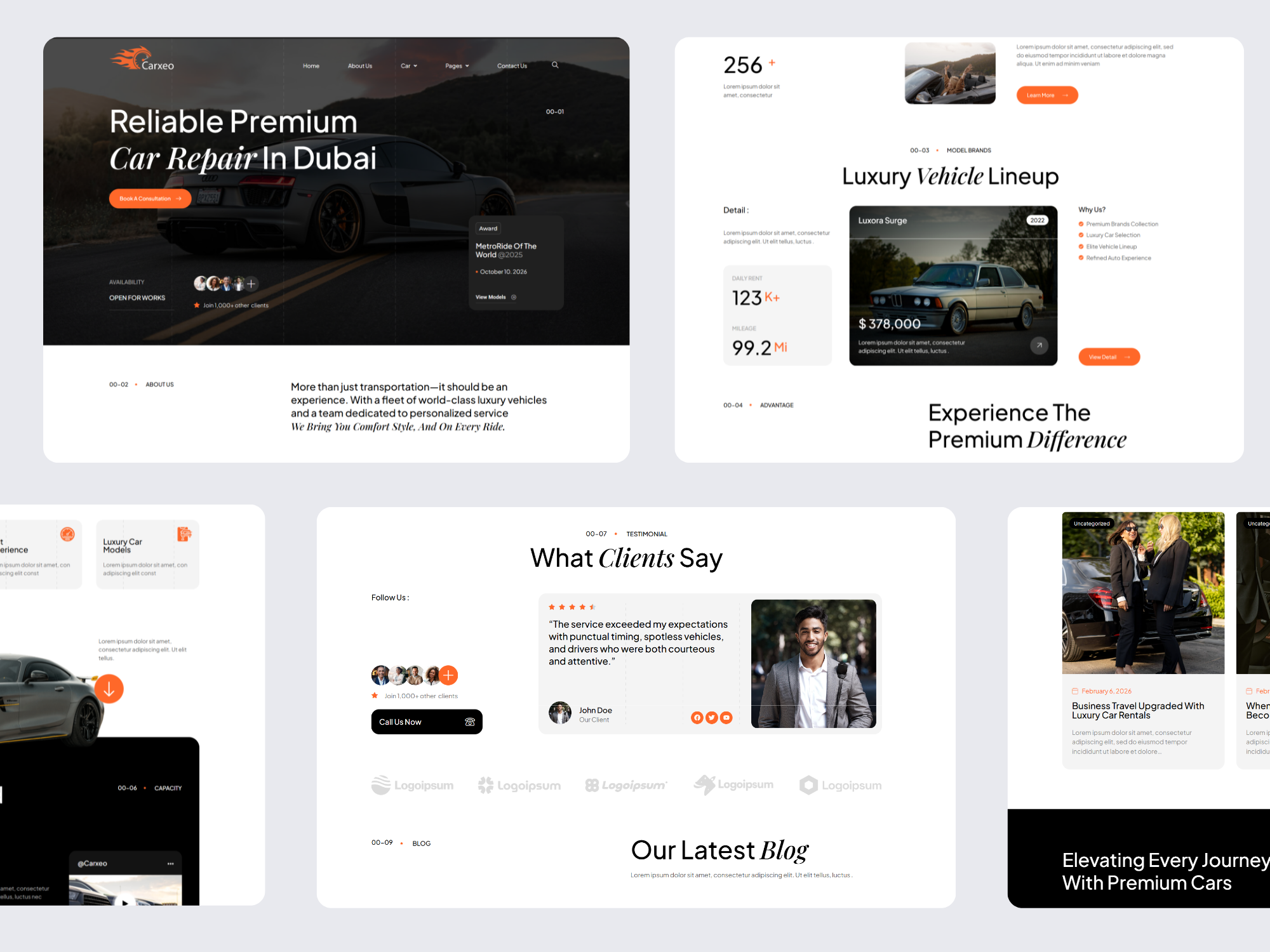 Car Repair website design and redesign, wordpress framer webflow car framer car rental car repair car website car wordpress framer website modern redesign webflow website website design website redesign wordpress website