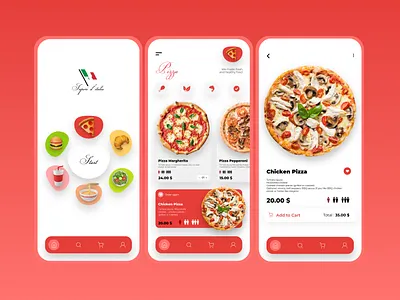 Food app design appdesign creativedesign designsystem digitaldesign figmadesign graphicdesigner interactiondesign mobiledesign productdesign prototyping ui uidesign uiinspiration userexperience userinterface uxdesign uxresearch uxui webdesign wireframe