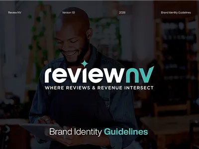 Review NV – Finance Logo & Corporate Brand Identity brand guidelines brand identity brand identity design branding branding kit design graphic design logo logo design