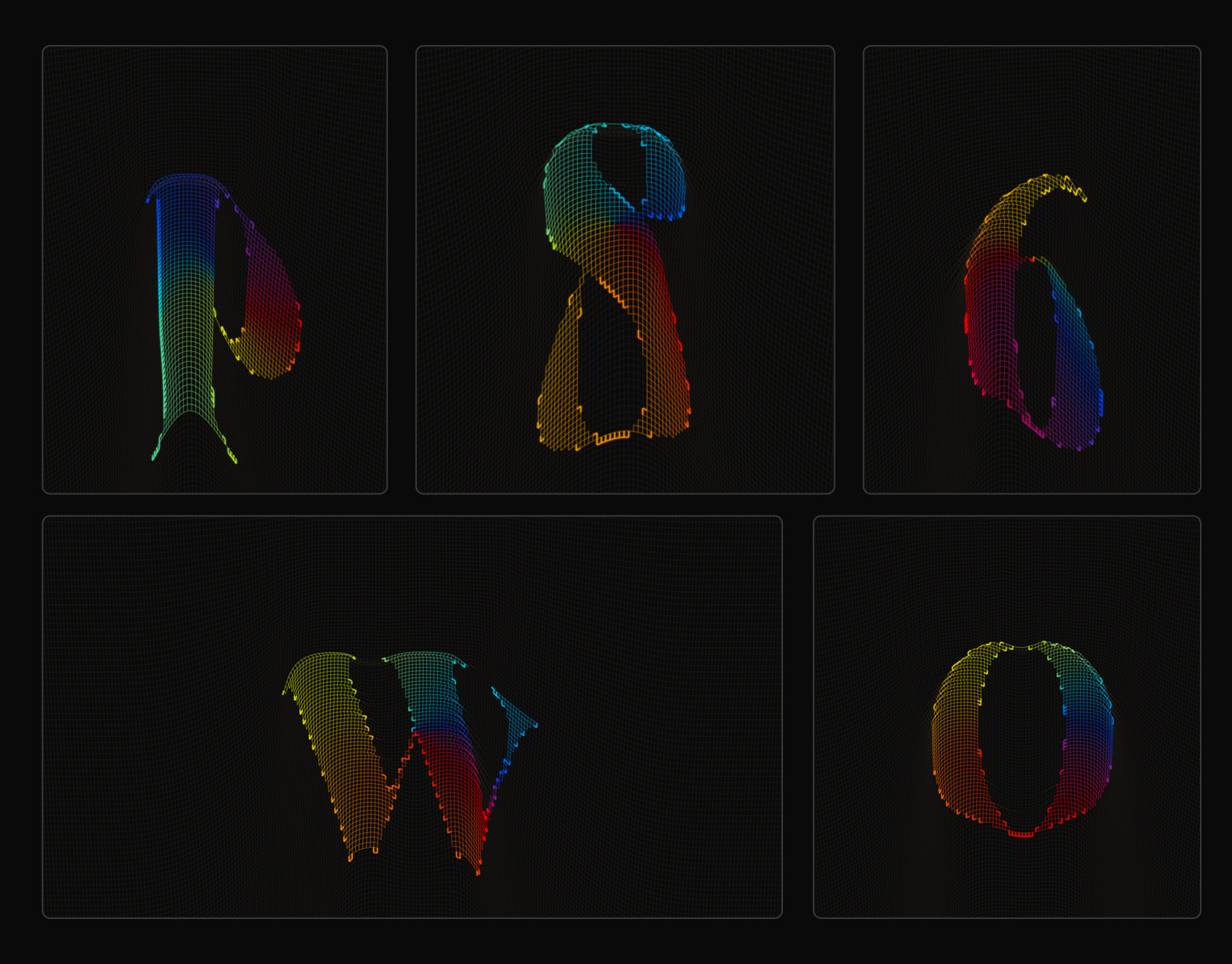 Torn Typeface creative coding digital display font font design motion motion graphics typeface typography visual identity