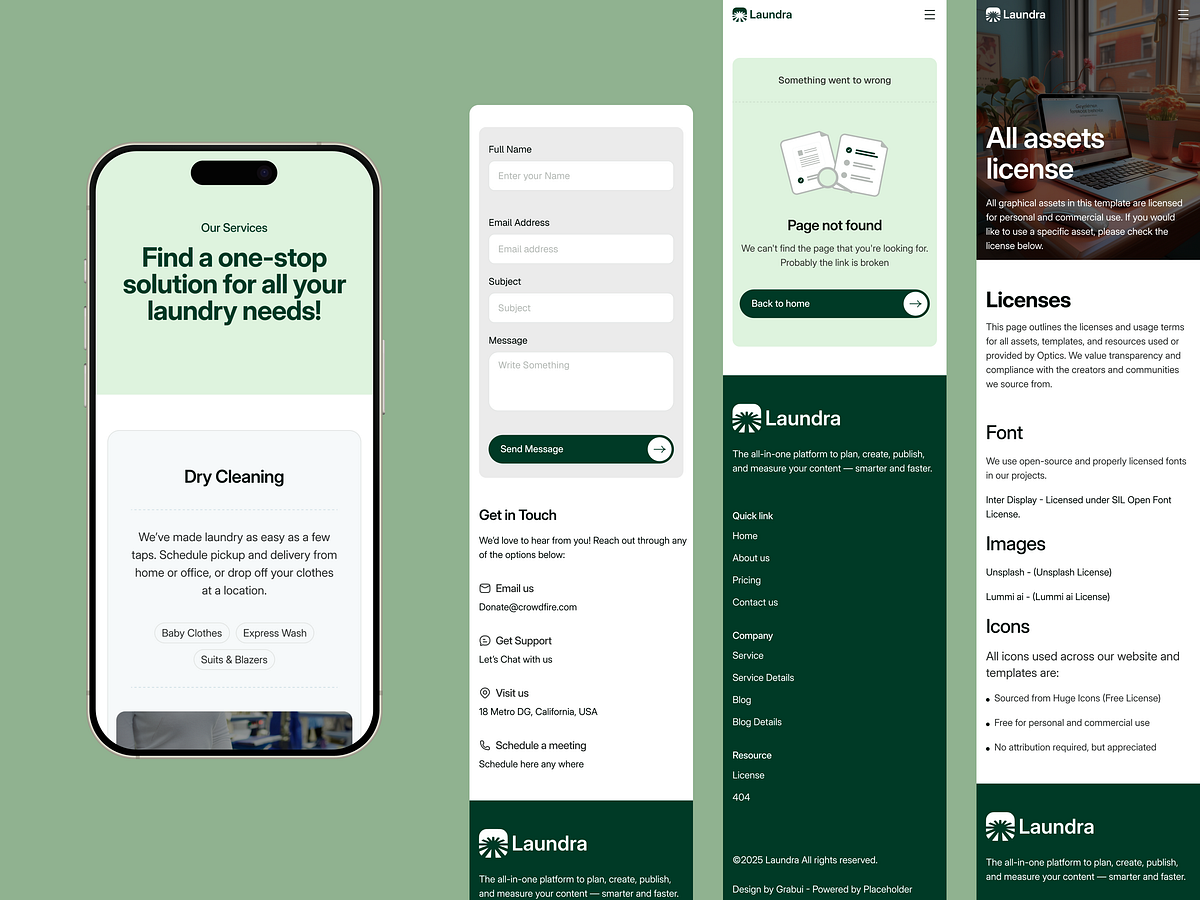 Mobile Experience Design for Laundry Service App Image 0