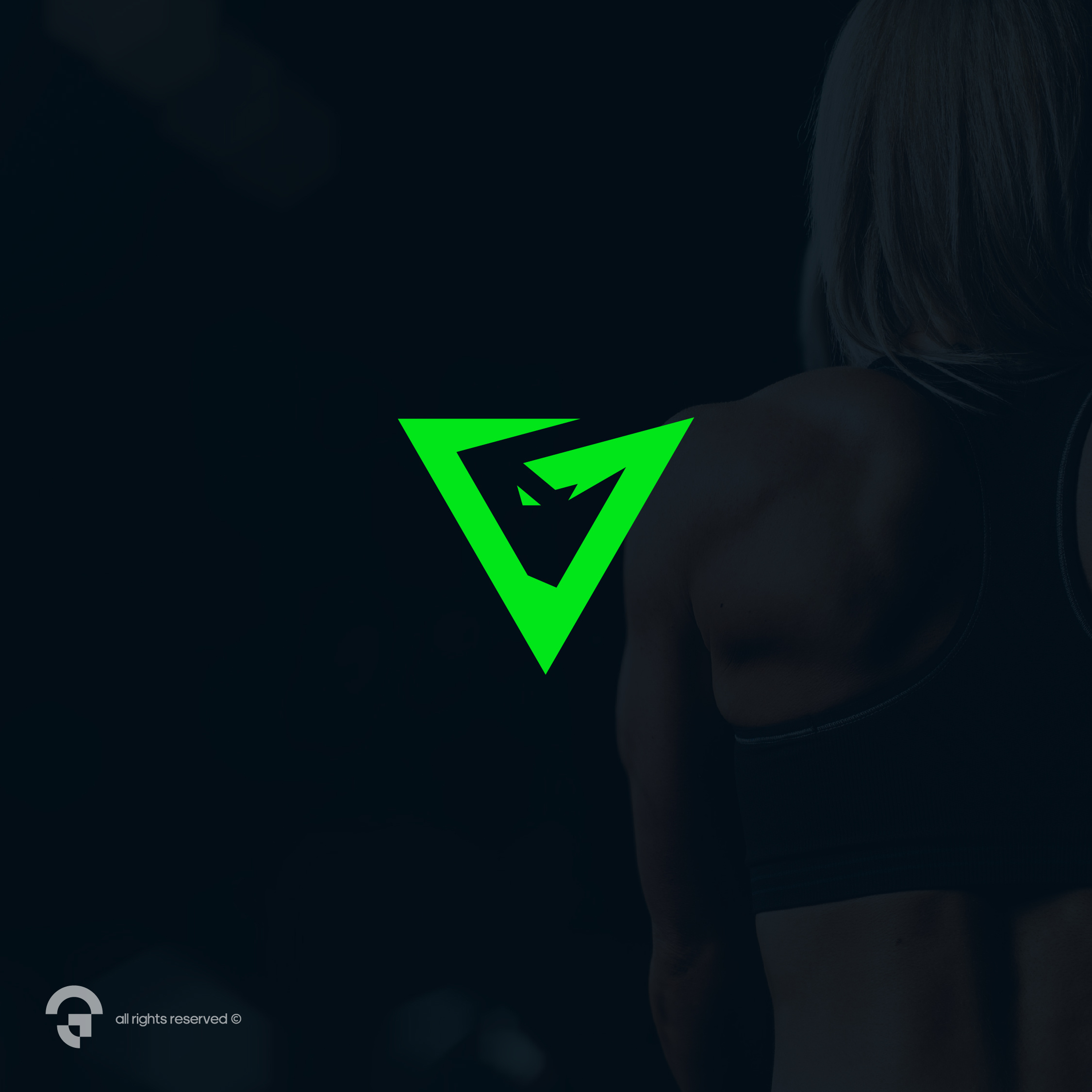 V+G+rhino Logo Concept bold branding clean coreldraw crisp design graphic design letters logo minimalist modern negativespace rhino strong vector