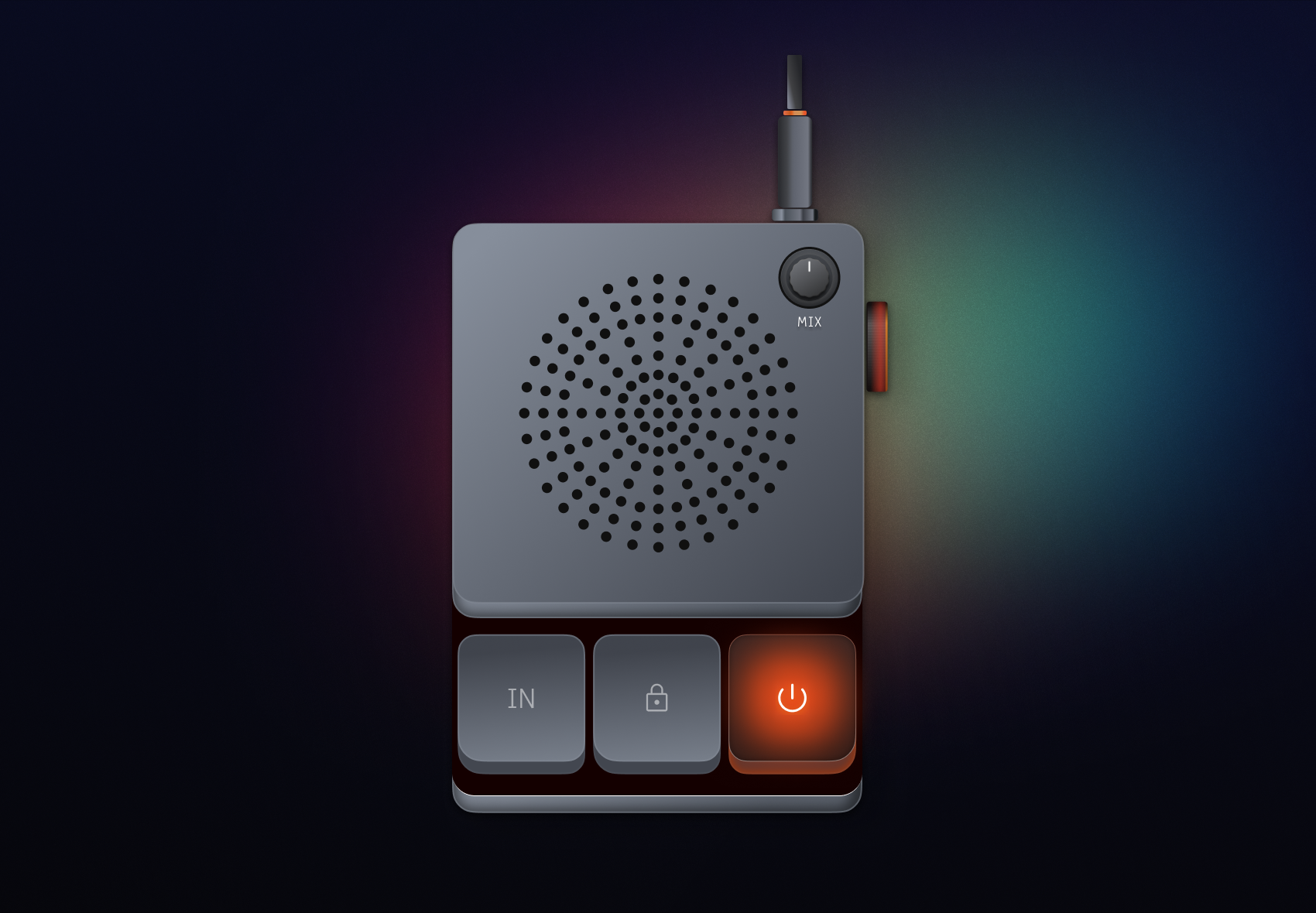 Radio Mix 2dart concept design illustration radio