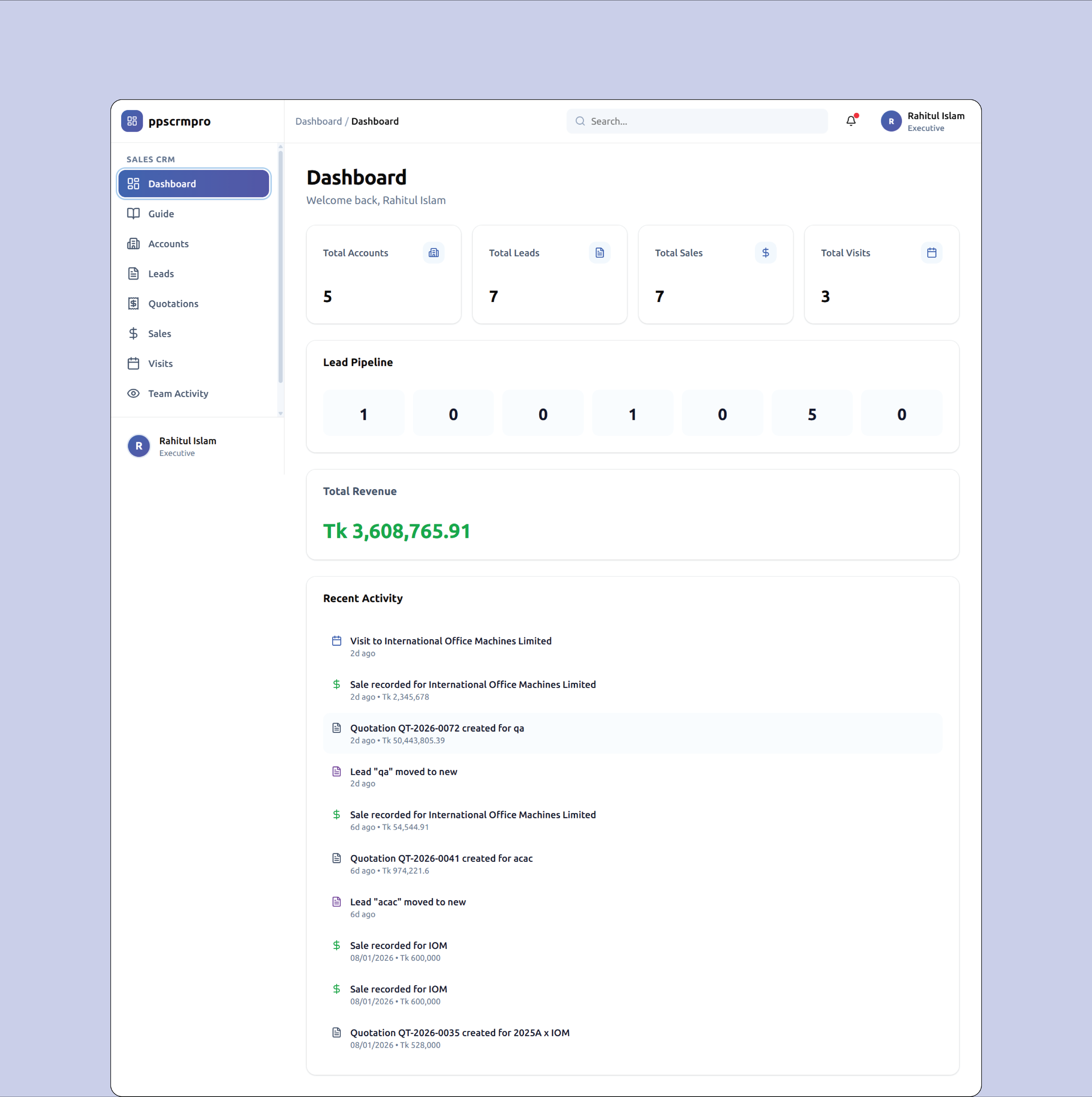 Product CRM for PPS 3d animation app branding design graphic design illustration logo motion graphics typography ui ux vector
