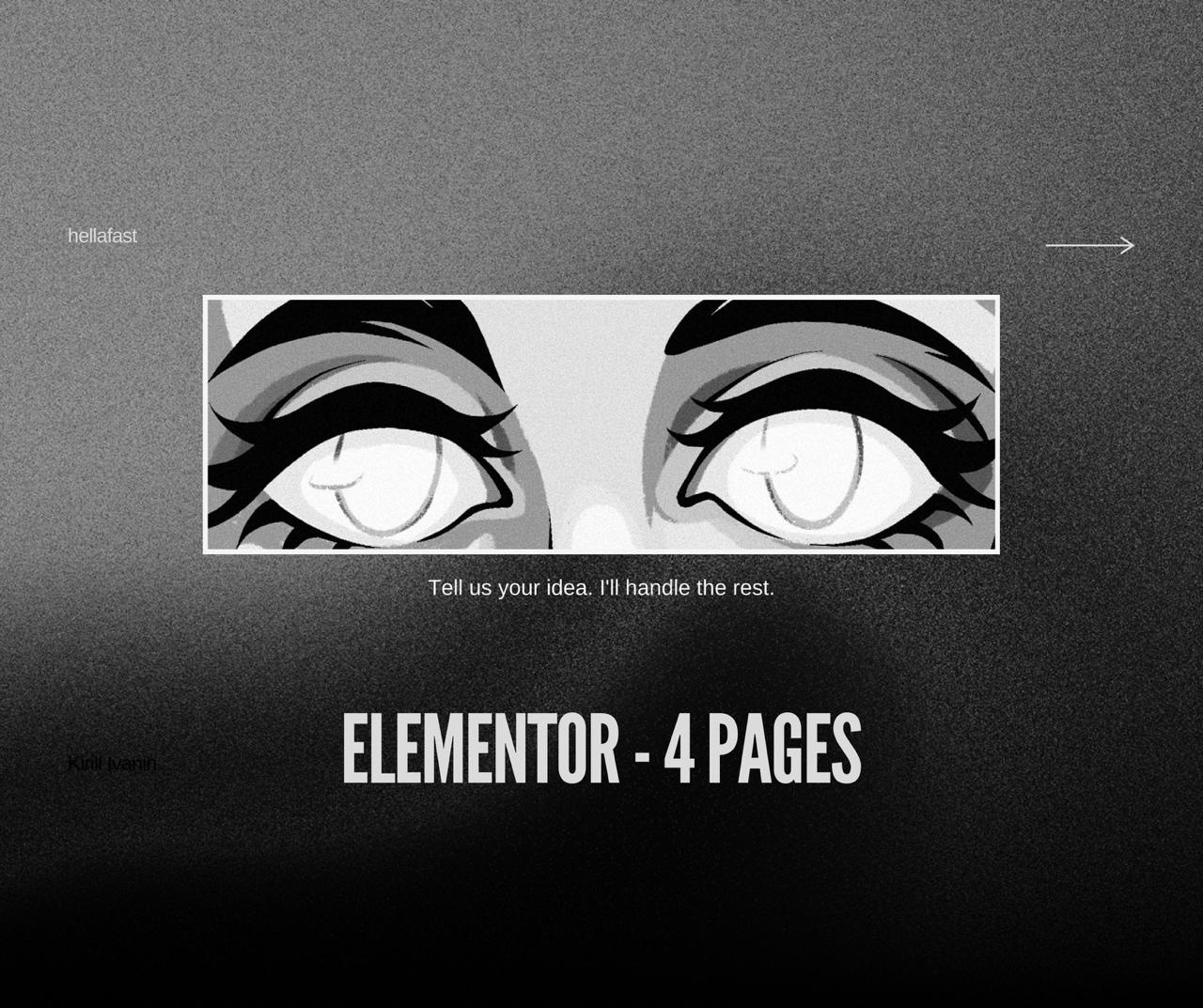 Example of 4 Pages Wp Website Built With Elementor