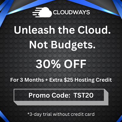 Cloudways branding graphic design