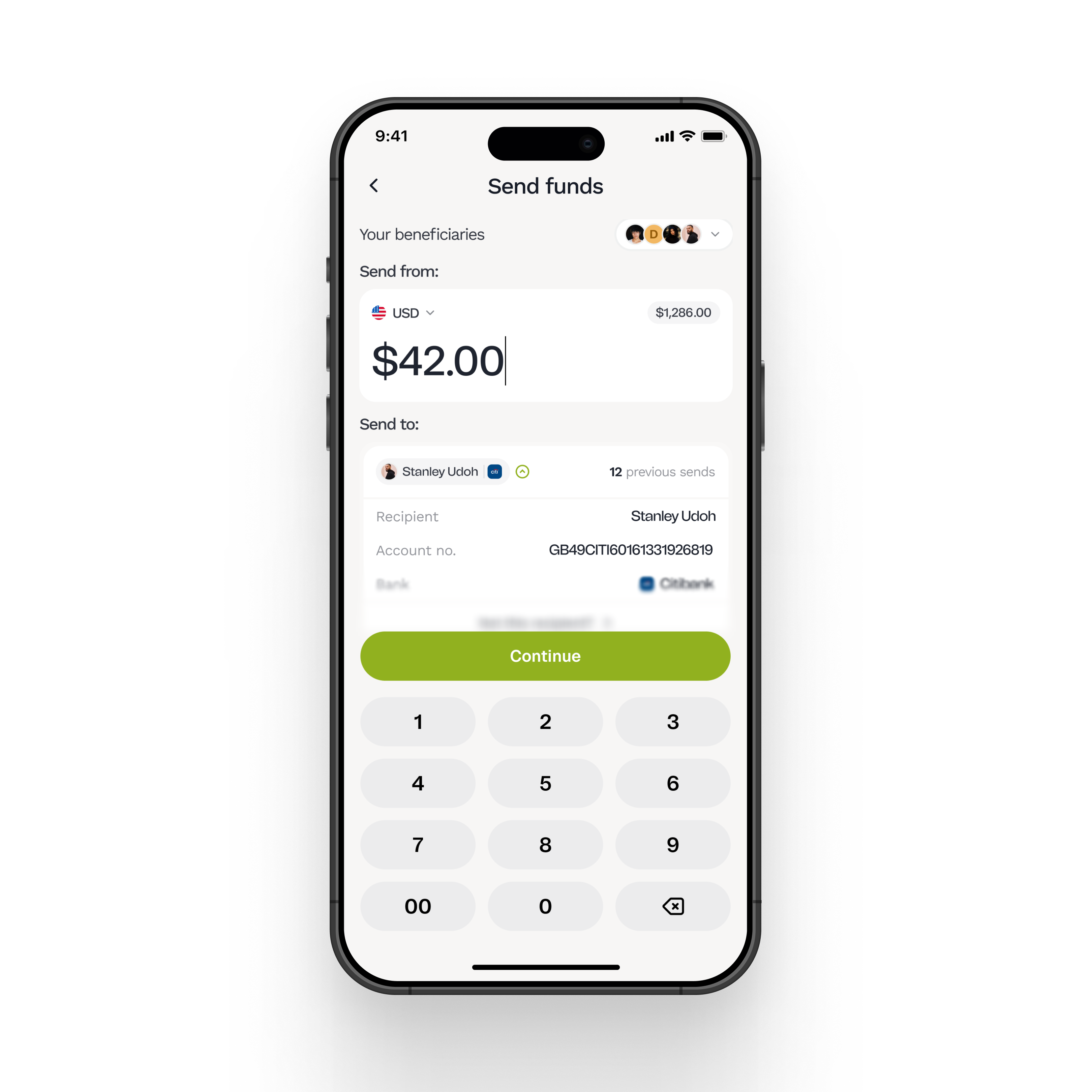 Send Funds UI finance fintech fintechapp mobileapp payments paymentui productdesign ui uidesign uiux uiuxdesign userinterface ux uxdesign