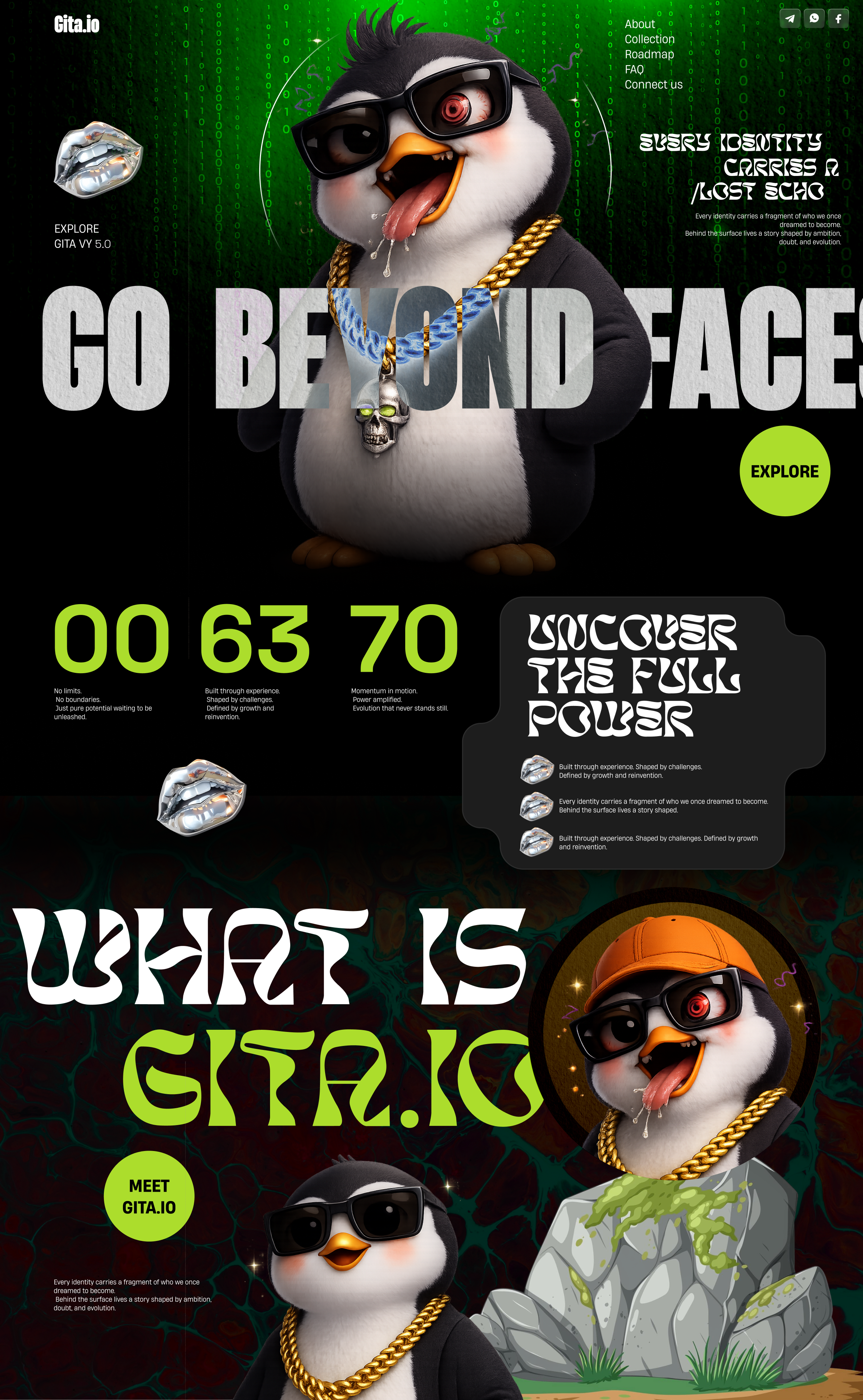 Crazy web Design | Encryption Code | NFT, Crypto UIUX 3d character blockchain ui bold typography crypto design crypto website cyberpunk design cybersecurity ui dark ui digital security encryption design futuristic ui gaming ui hero section design landing page design mascot design matrix style nft design tech website web design web3 design
